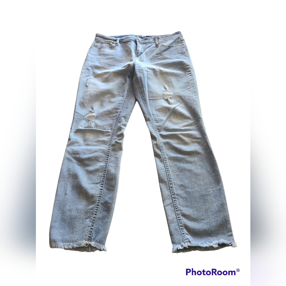 Light Blue Woman's Buffalo Skinny Jeans